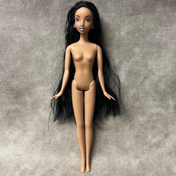 Vintage Princess Jasmine, Aladdin, Barbie Doll EUC, Nude OOAK - Picture 2 of 4
